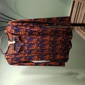 Vintage Burnout Velvet Top